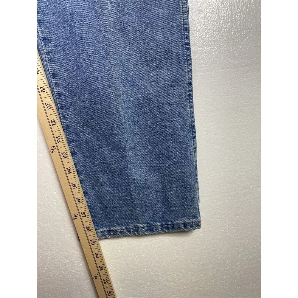 Wrangle Mens Jeans 42X30 Blue Denim Regular Fit Stretch Straight Cowboy‎ Utility